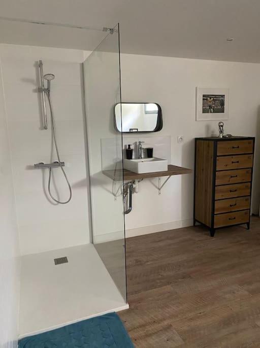 Loft Proche Centre Ville Hotes Habitant A L Etage 라발 외부 사진